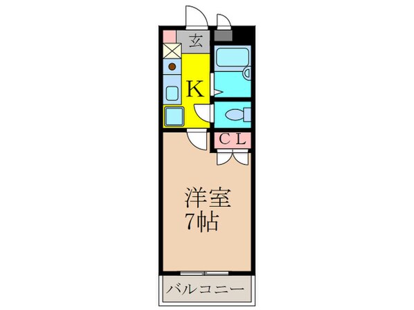 エルマ－ル御影の物件間取画像